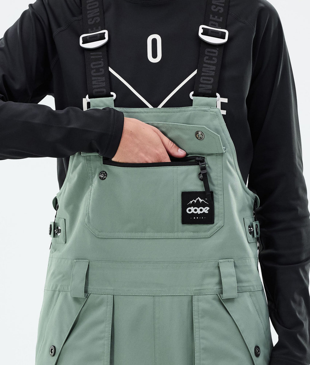 Snowboard Pants For Women Faded Green