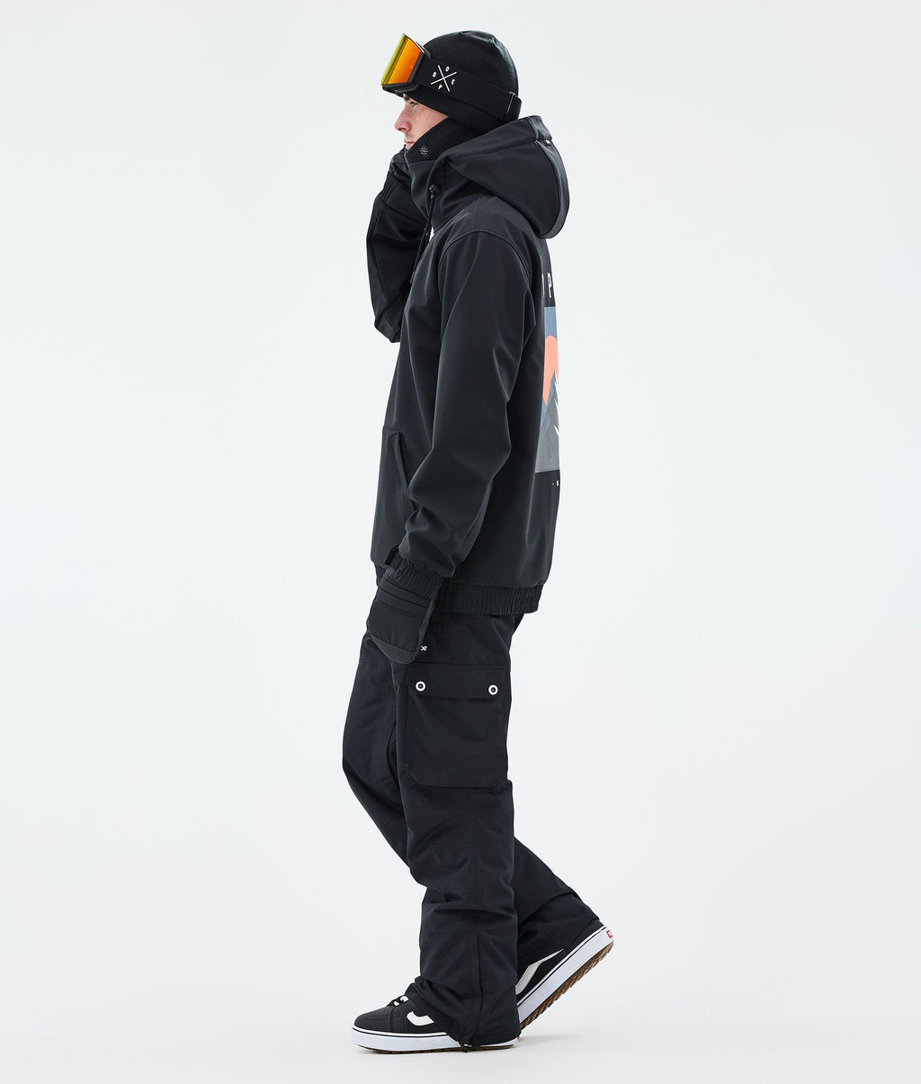 Snowboard Jacket For Men Aphex Black