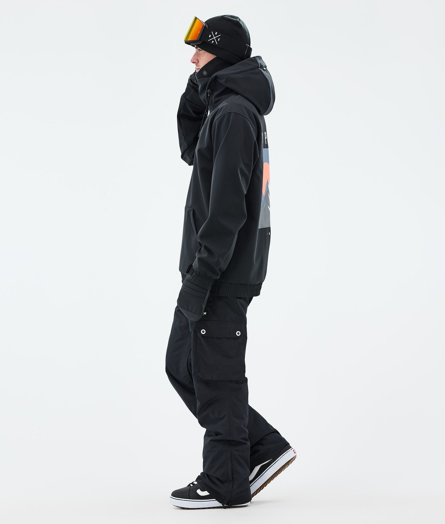 Snowboard Jacket For Men Aphex Black
