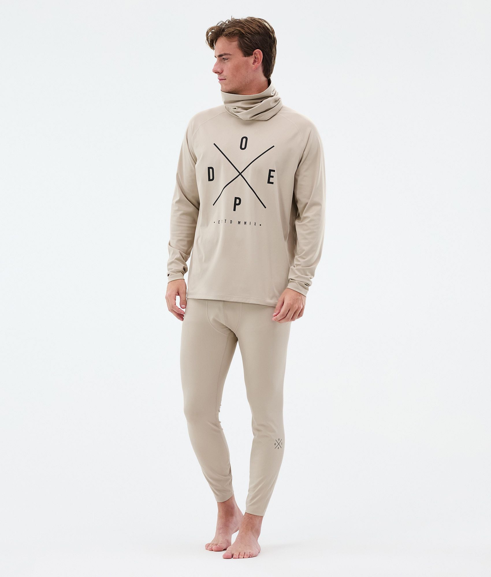 Base Layer Top For Men 2X-Up Sand