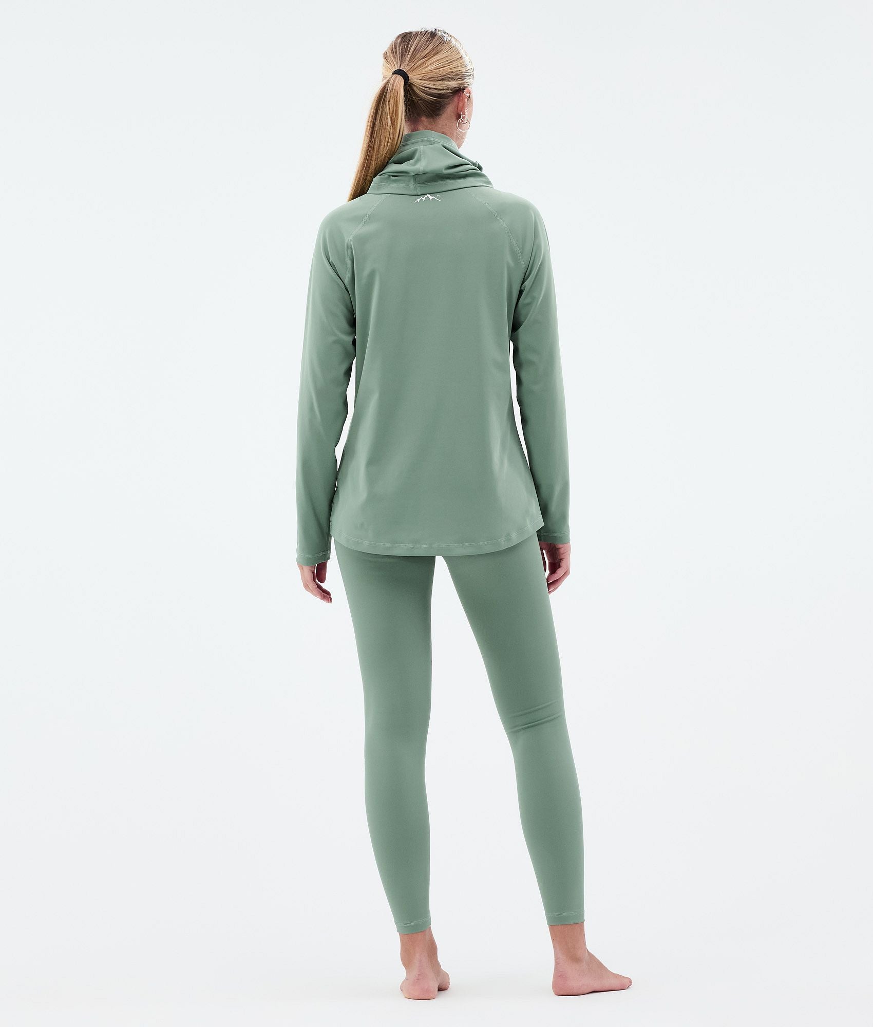 Base Layer Top For Women 2X-Up Faded Green
