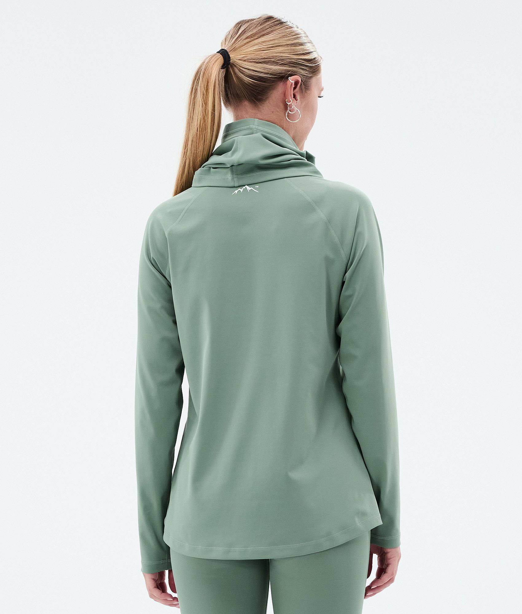 Base Layer Top For Women 2X-Up Faded Green