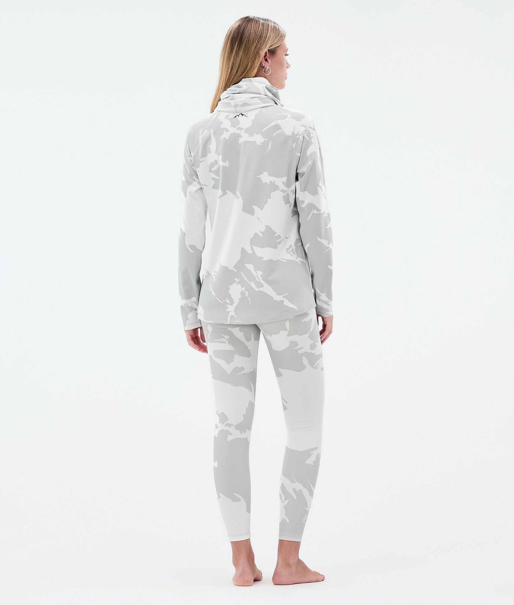 Base Layer Top For Women 2X-Up Grey Camo