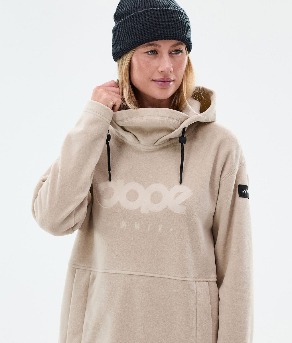 Fleece Hoodie For Women Sand