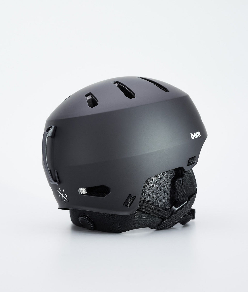 Ski Helmet X-Up Matte Black w/ Black