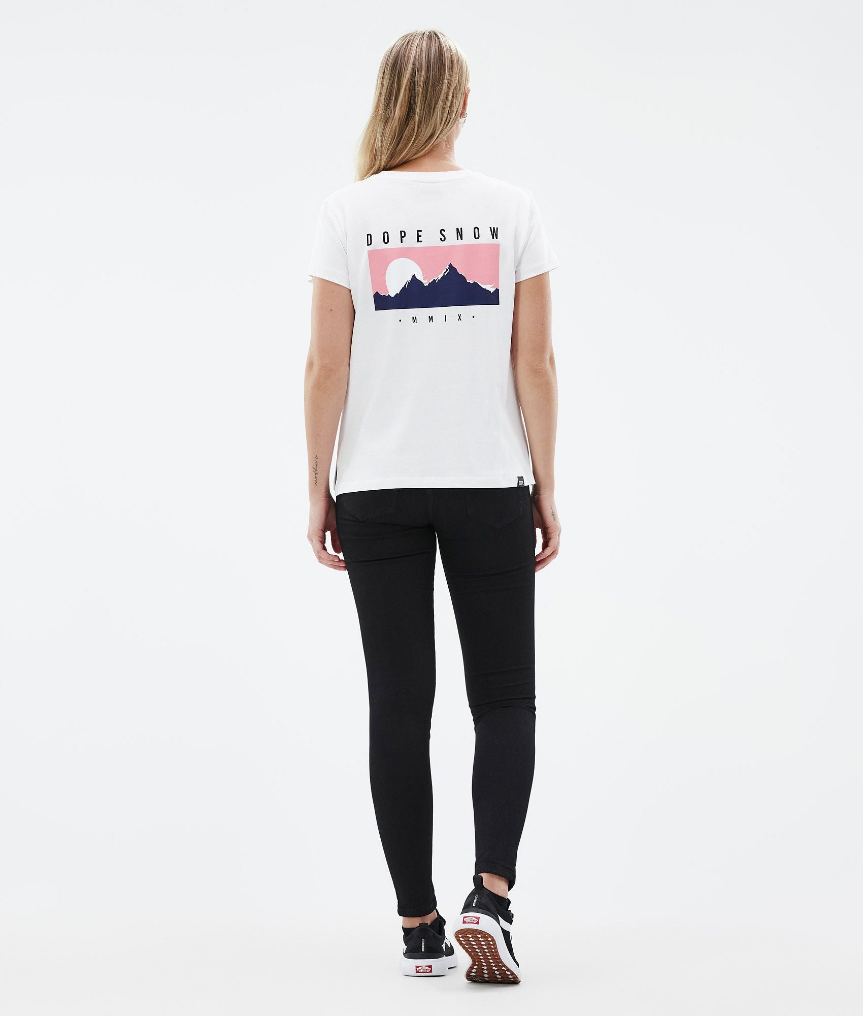 T-shirt Women Silhouette White