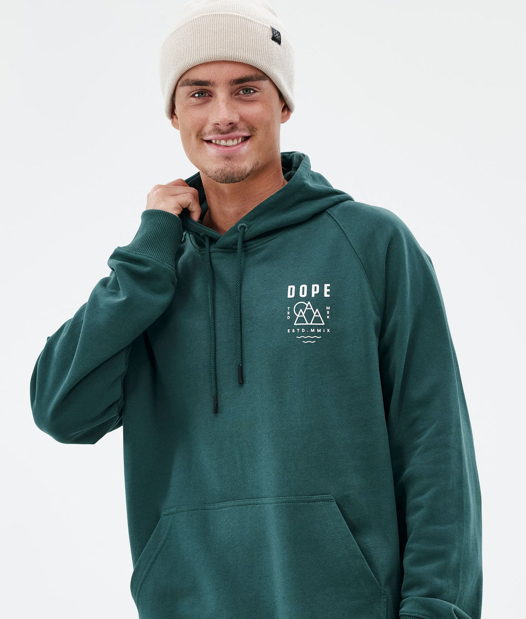 Hoodie For Men Summit Bottle Green
