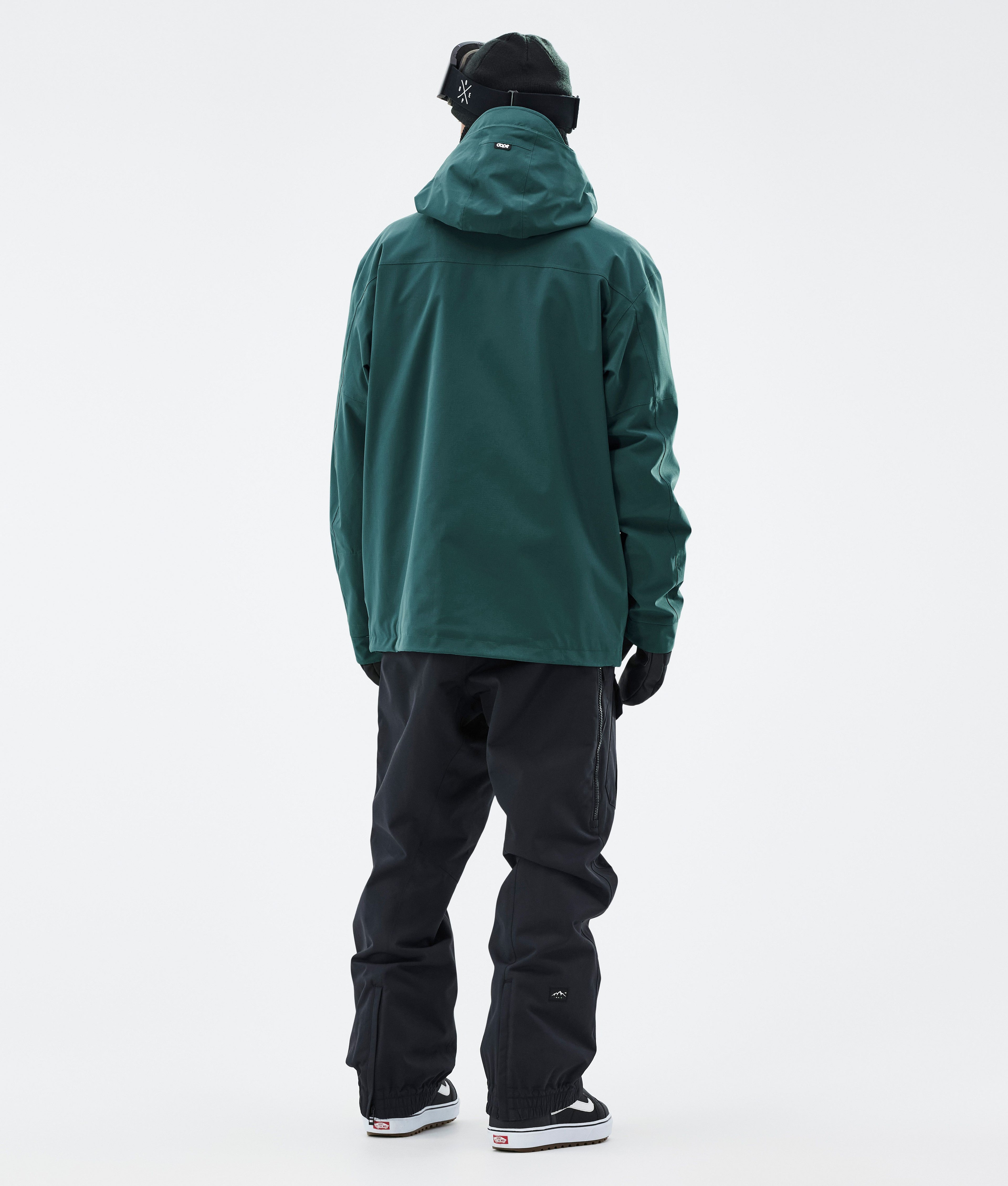 Snowboard Jacket For Men Bottle Green