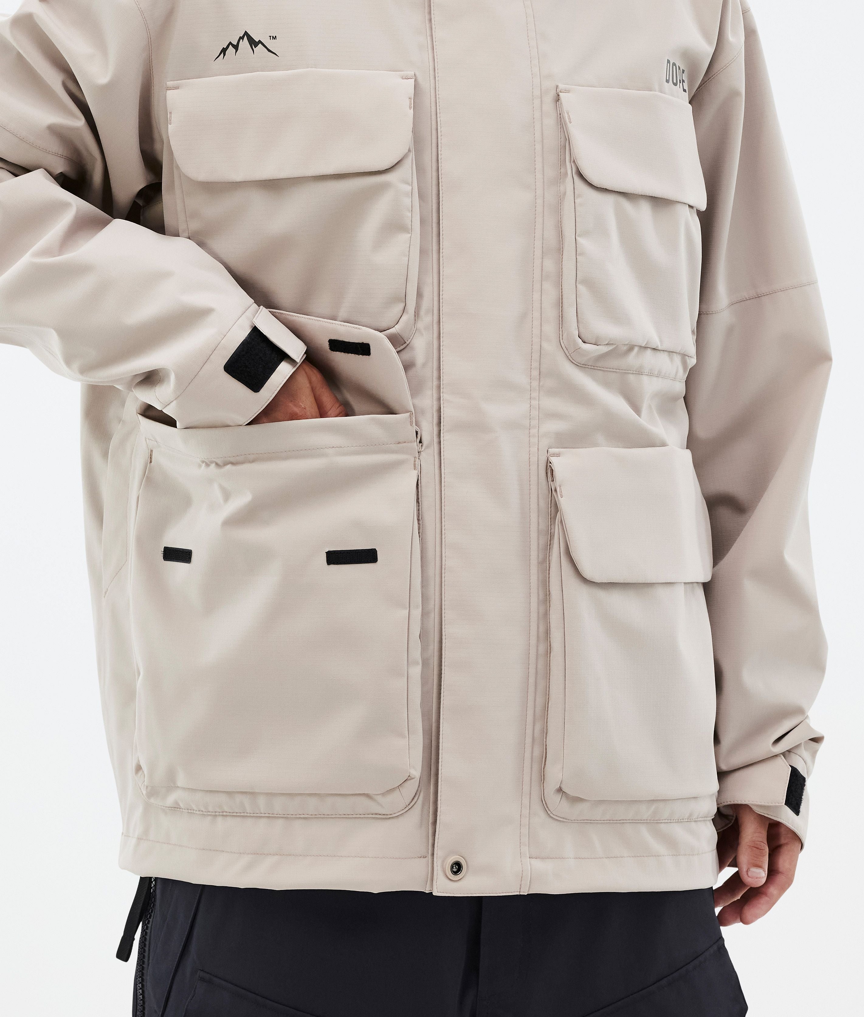 Snowboard Jacket For Men Sand