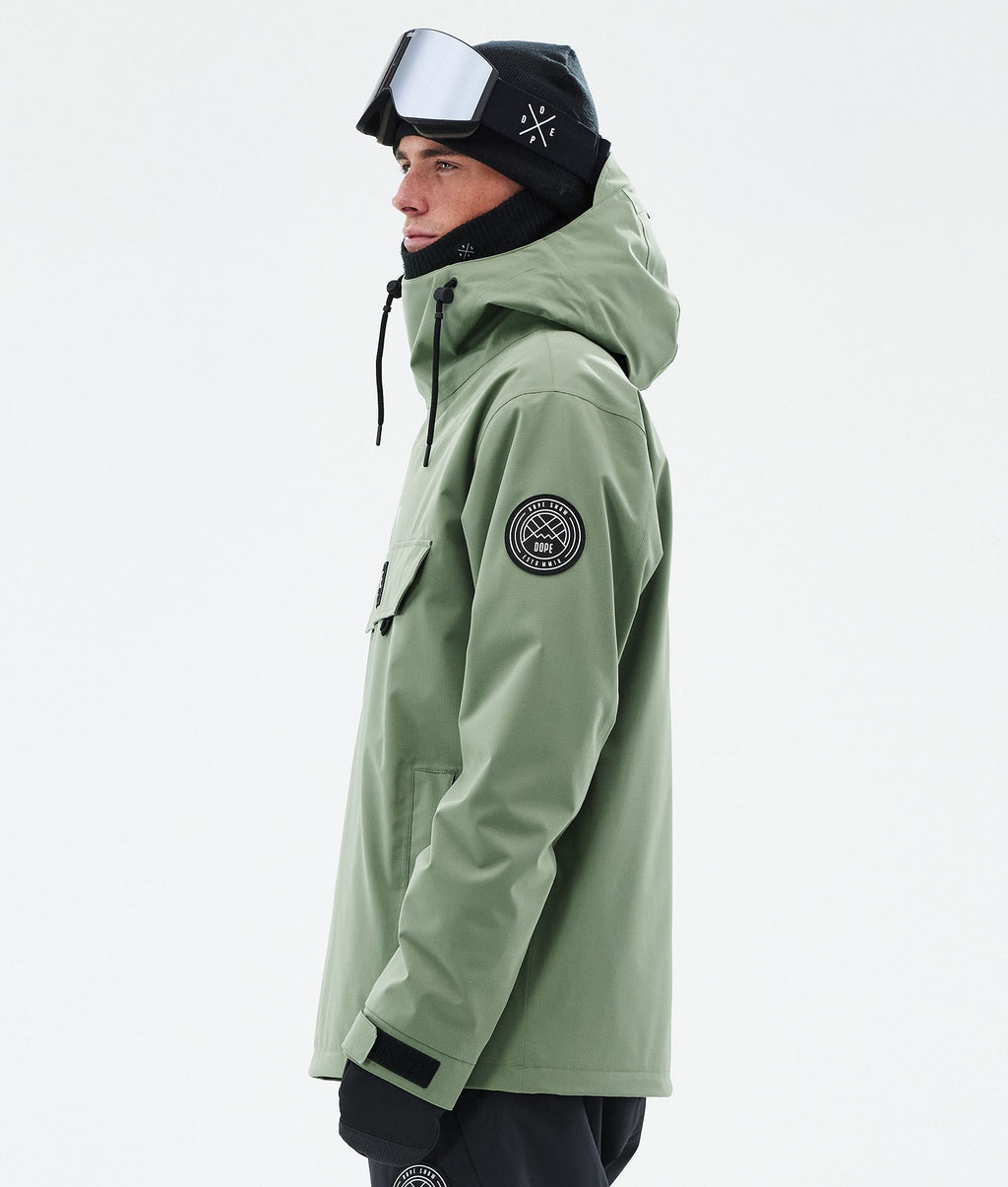 Snowboard Jacket For Men Moss Green