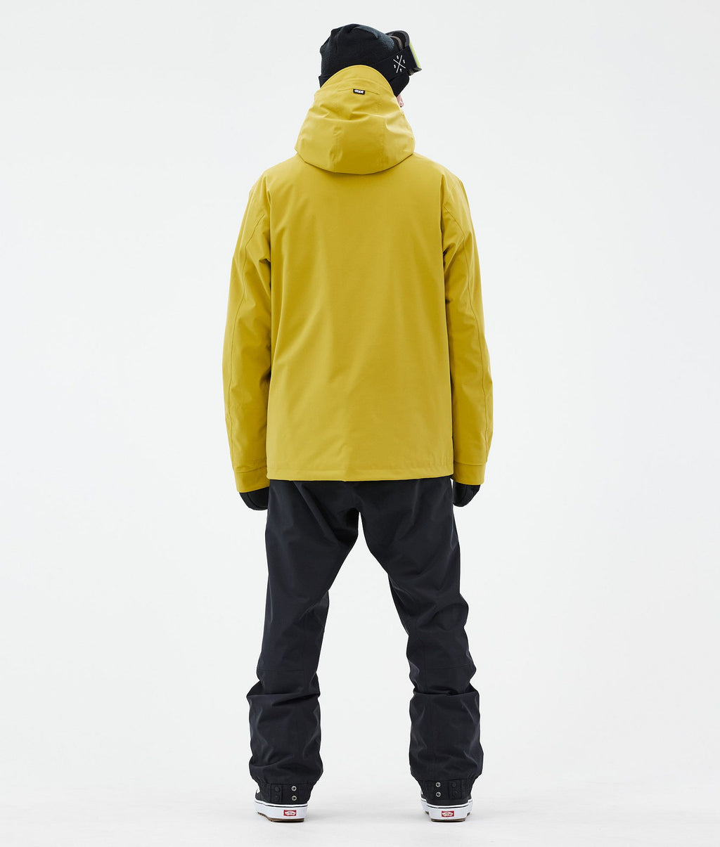 Snowboard Jacket For Men Yellow