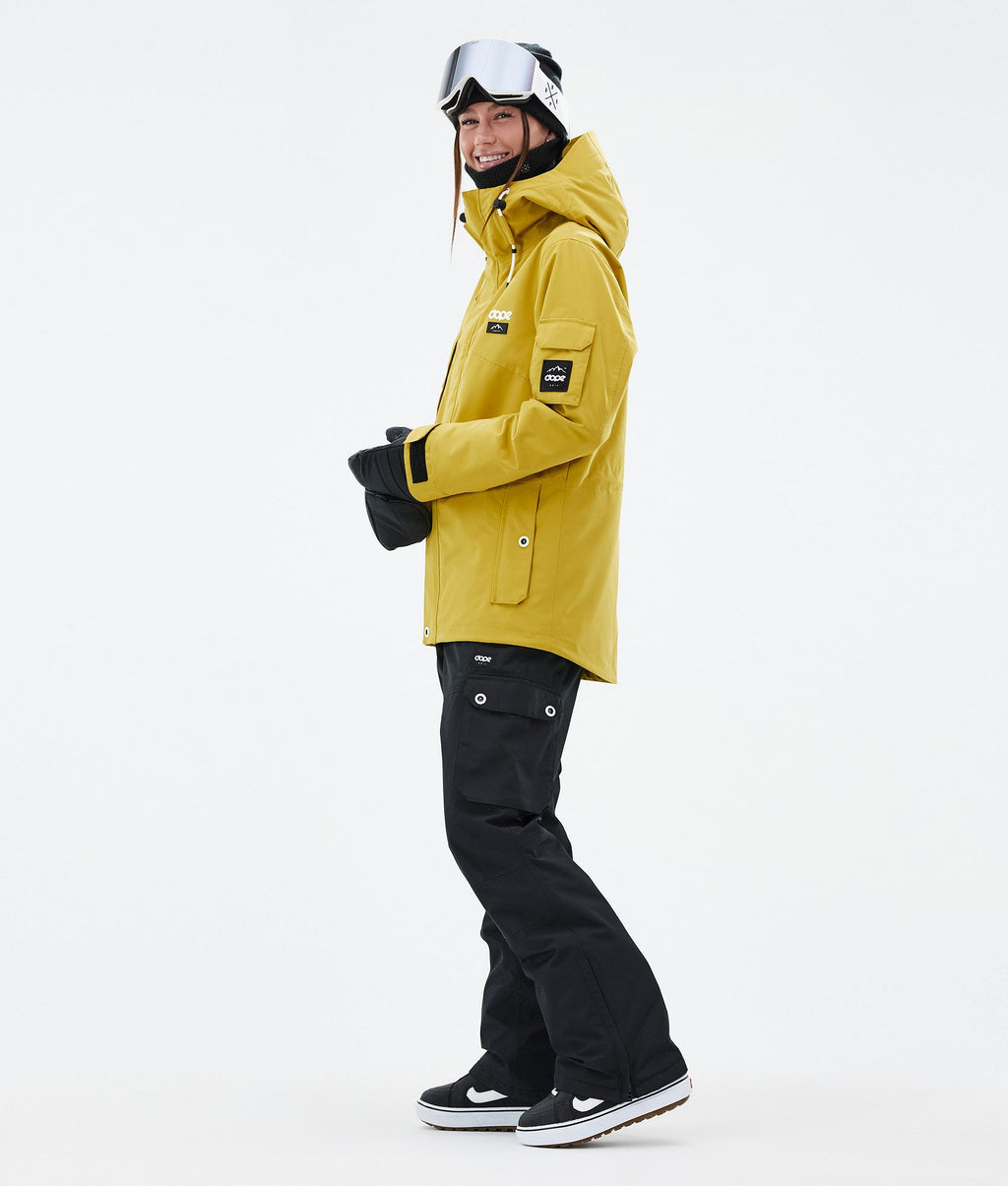 Snowboard Jacket For Women Yellow