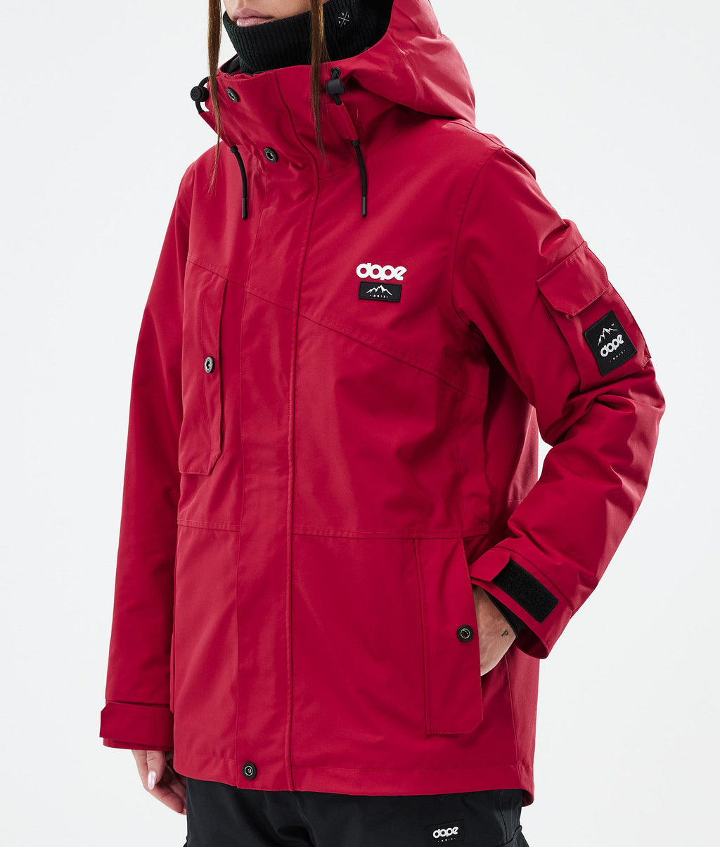 Snowboard Jacket For Women Deep Red