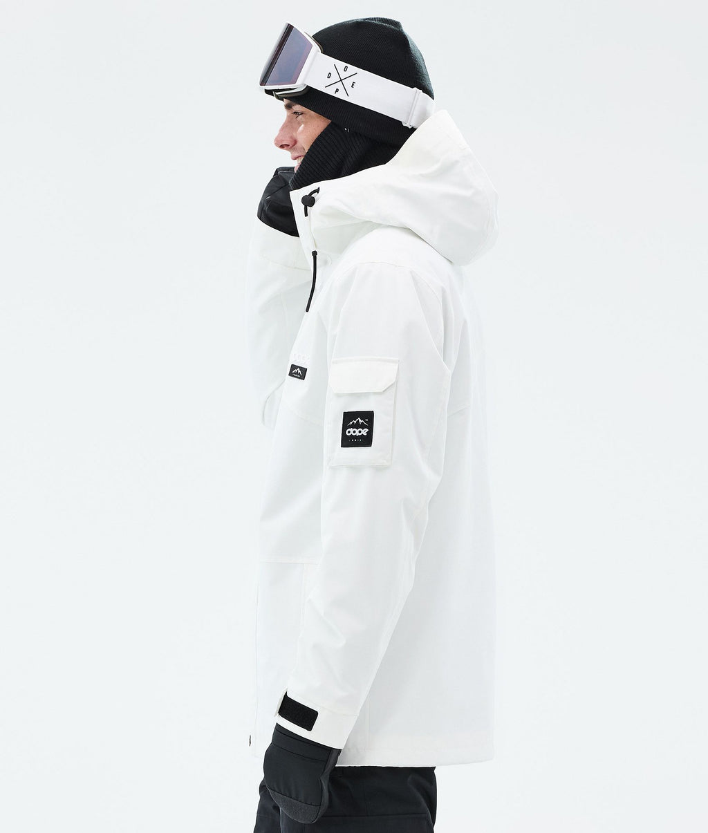 Snowboard Jacket For Men Whitish