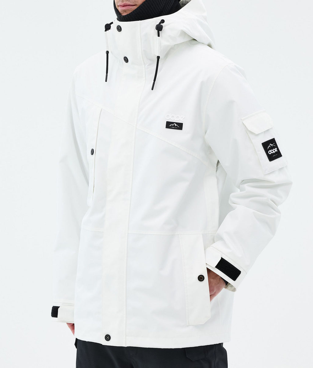 Snowboard Jacket For Men Whitish