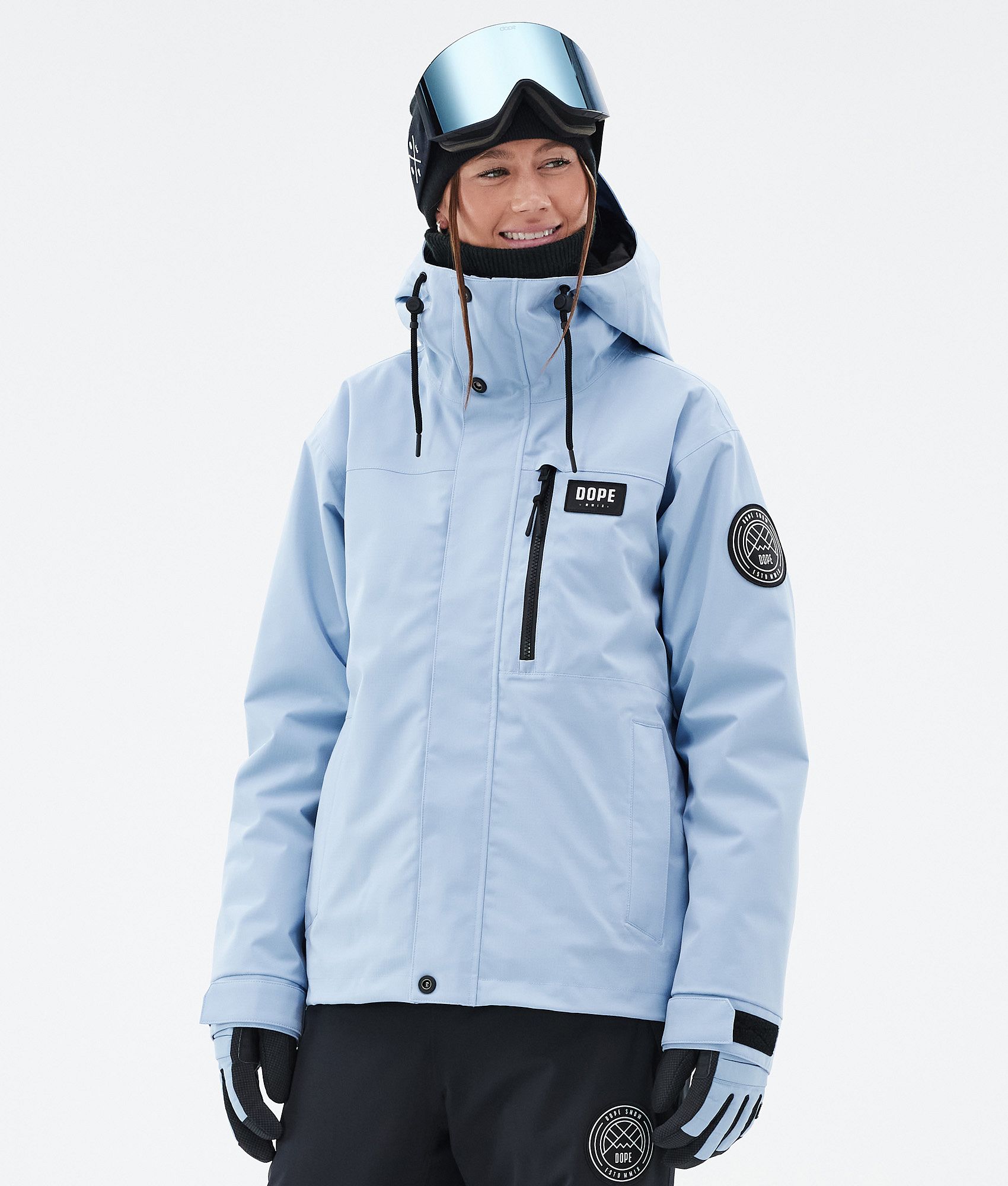 Snowboard Jacket For Women Light Blue