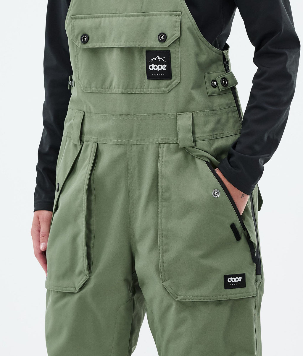 Snowboard Pants For Women Moss Green