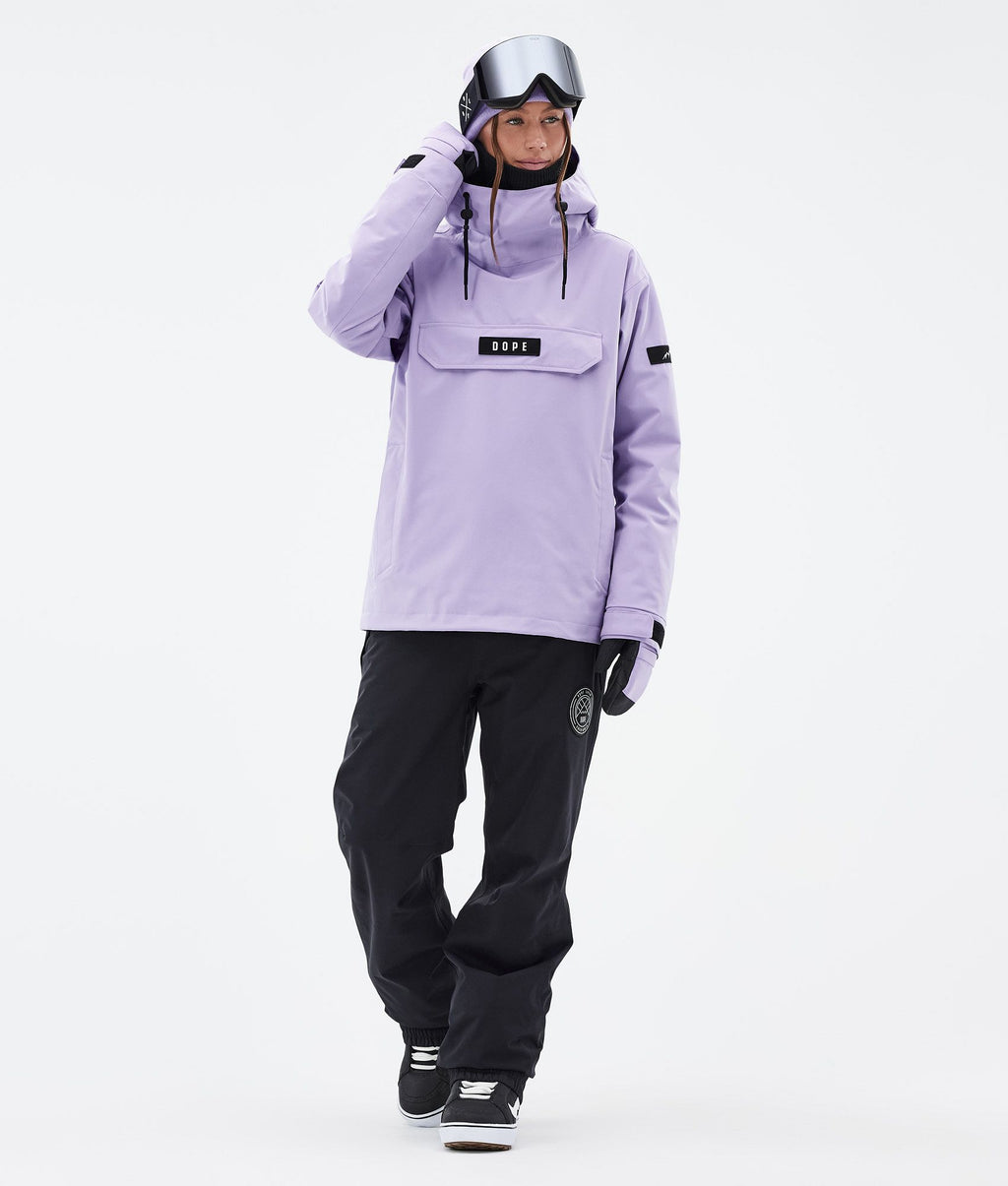 Snowboard Jacket For Women Corduroy Faded Violet