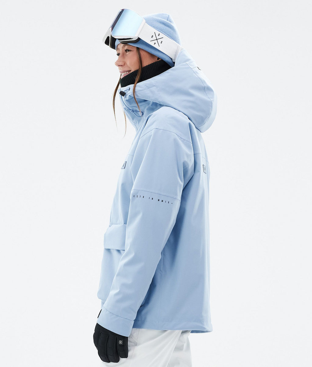 Snowboard Jacket For Women Light Blue