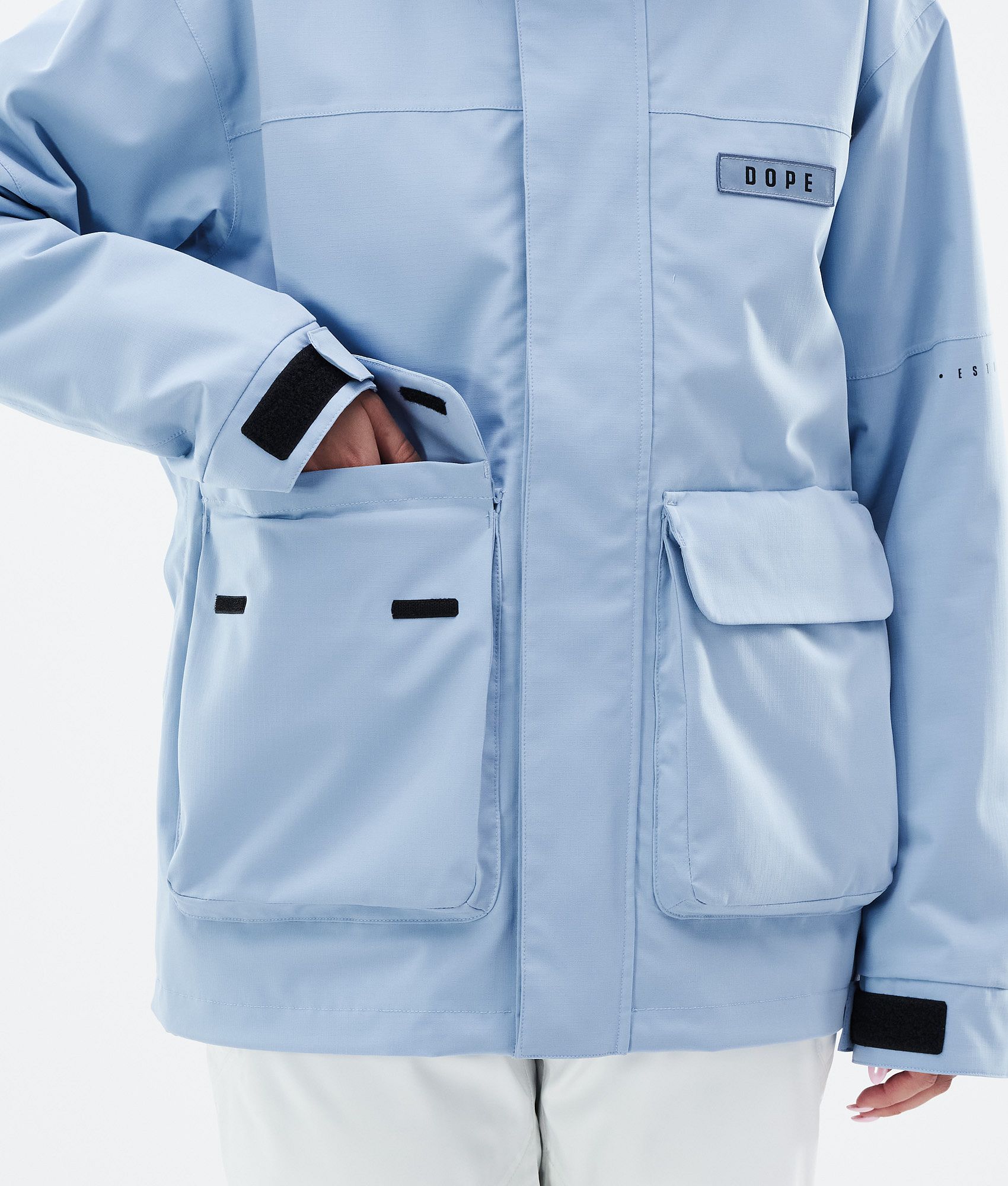Snowboard Jacket For Women Light Blue