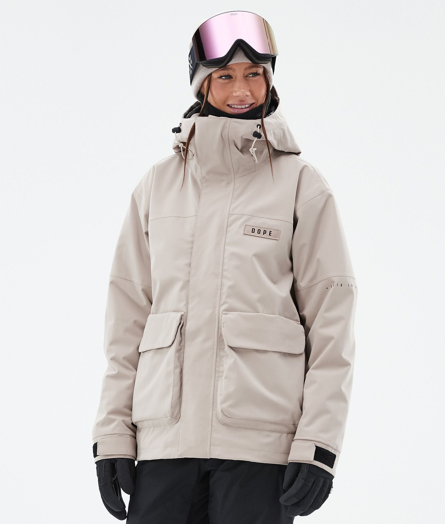 Snowboard Jacket For Women Sand