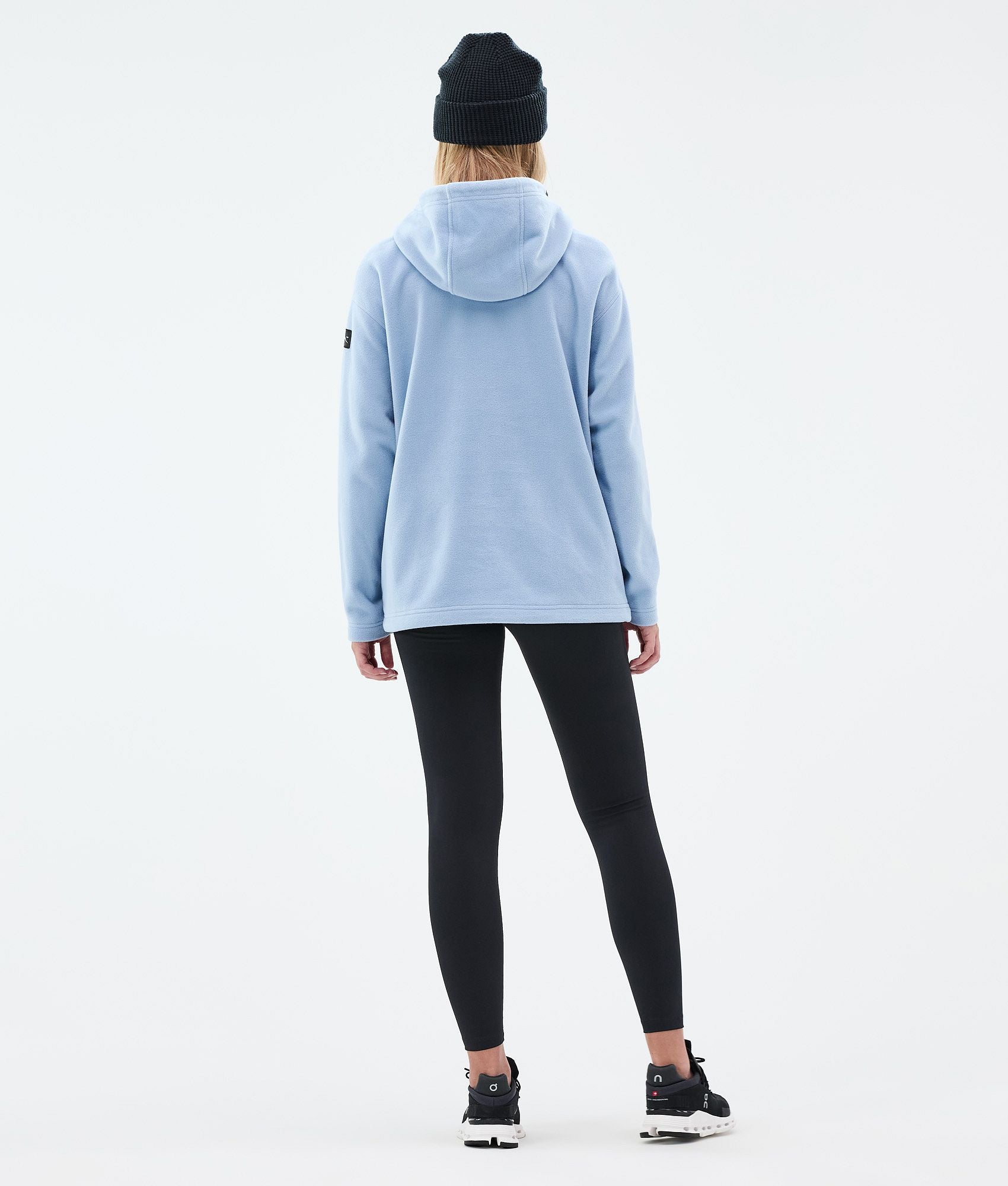 Fleece Hoodie For Women Light Blue