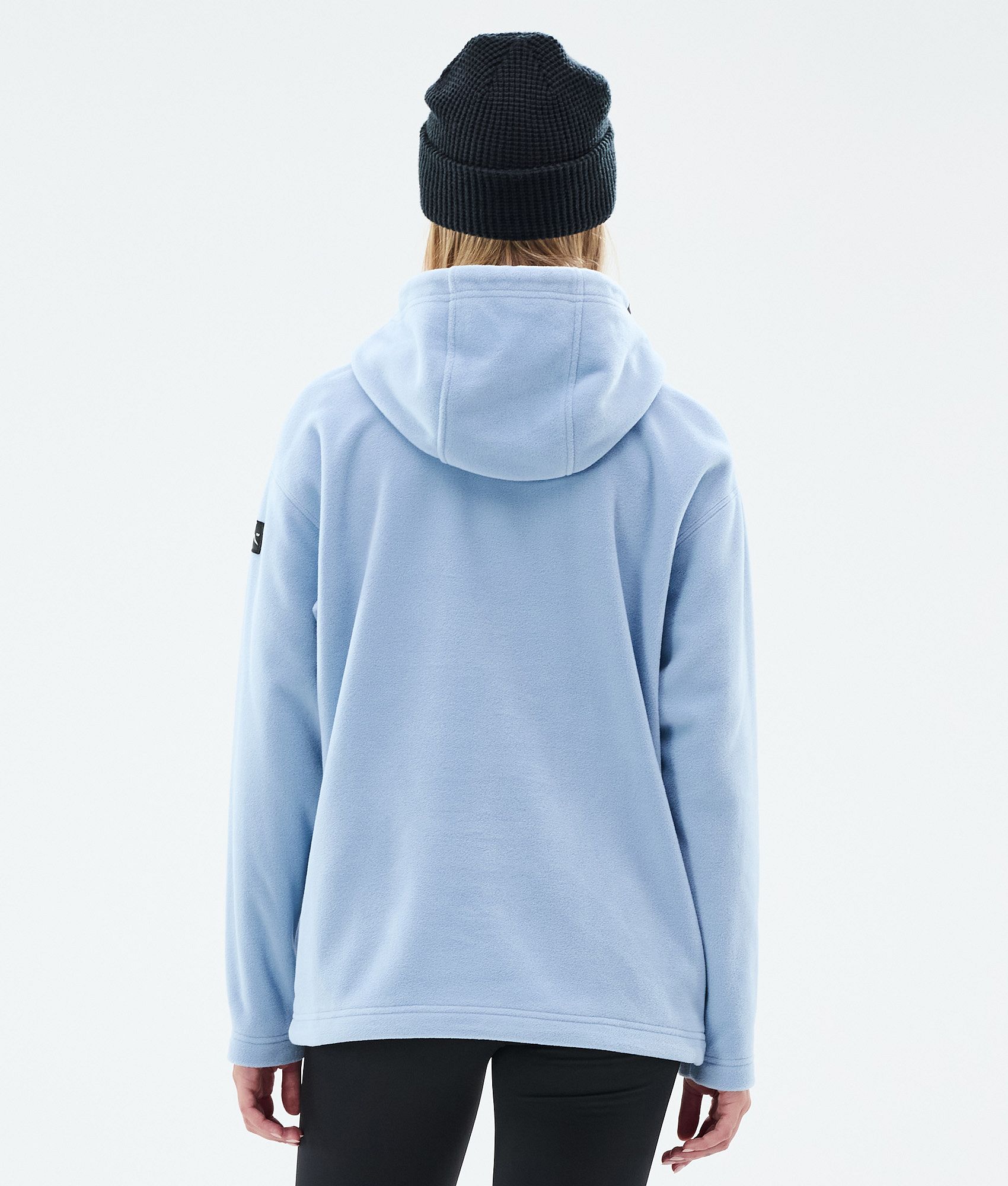 Fleece Hoodie For Women Light Blue
