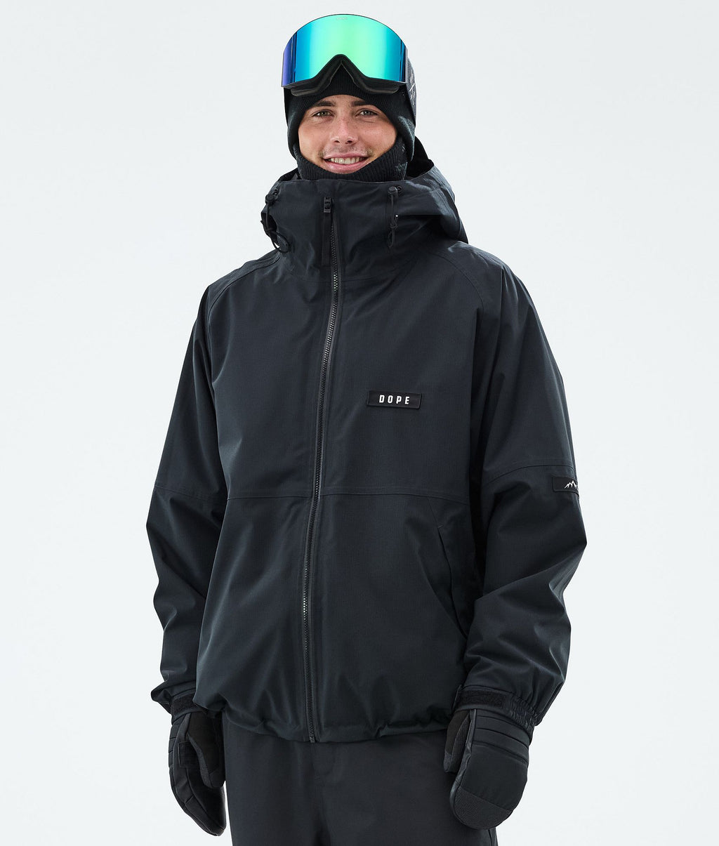 Snowboard Jacket For Men Black