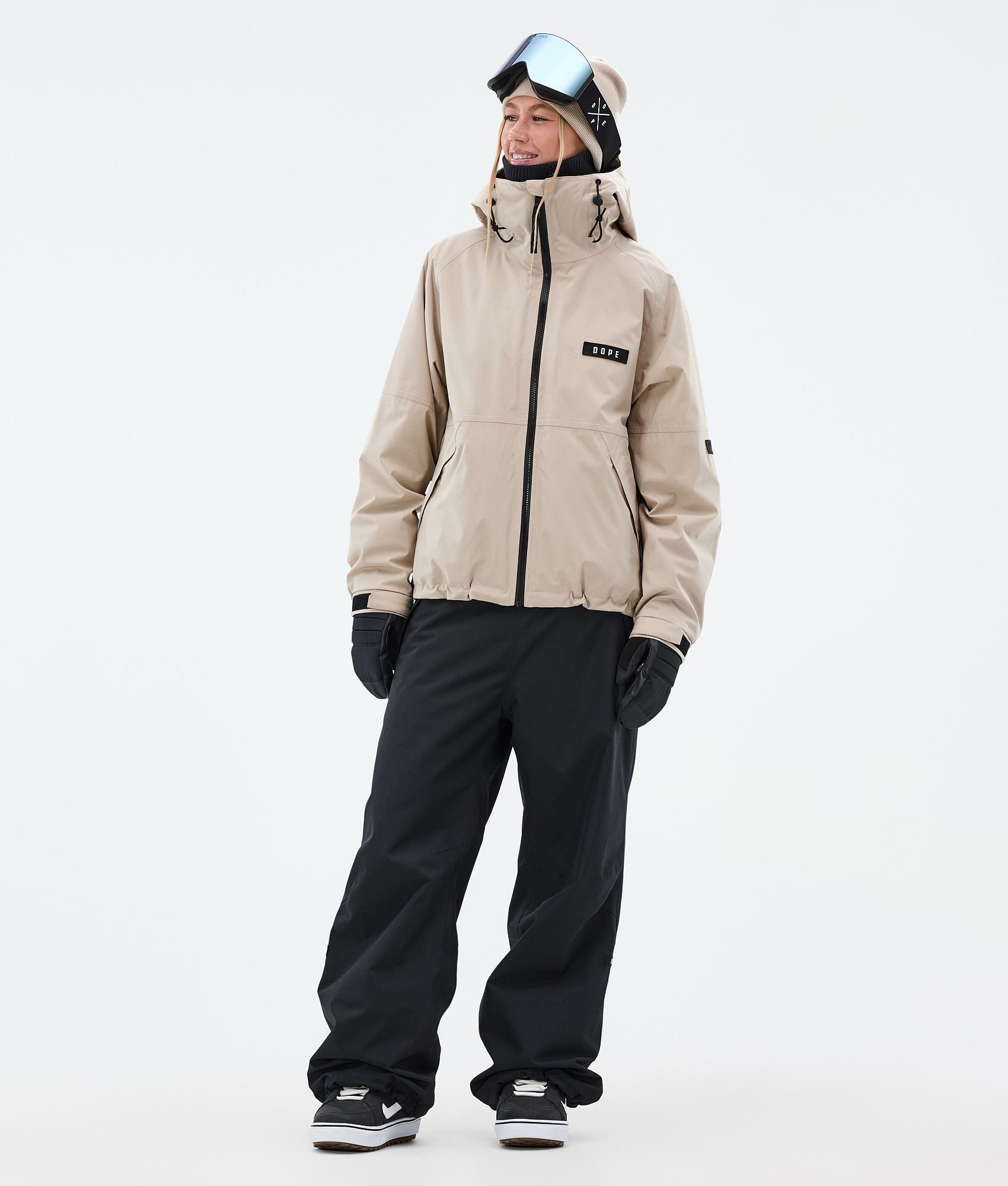 Snowboard Jacket For Women Sand
