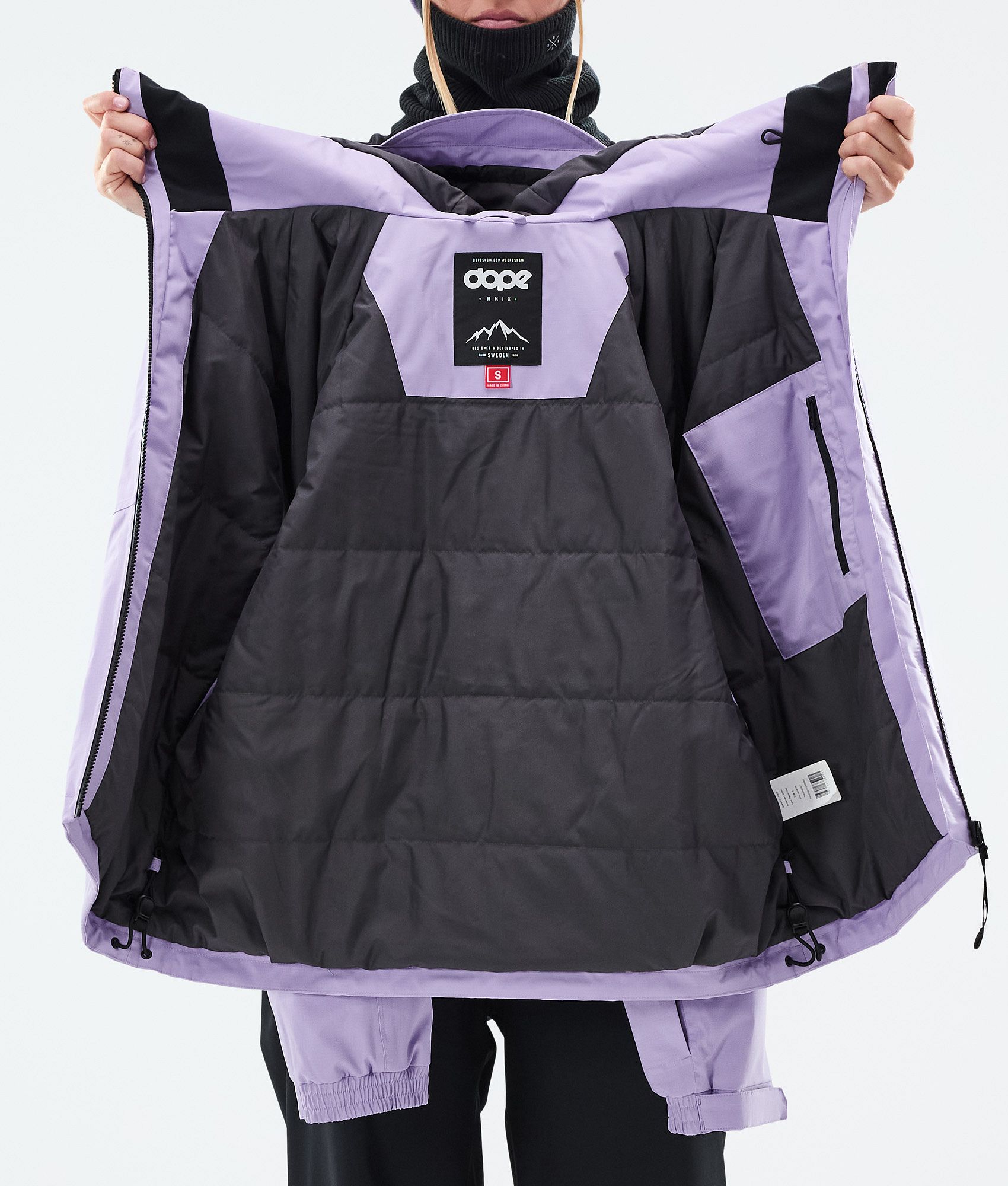Snowboard Jacket For Women Faded Violet