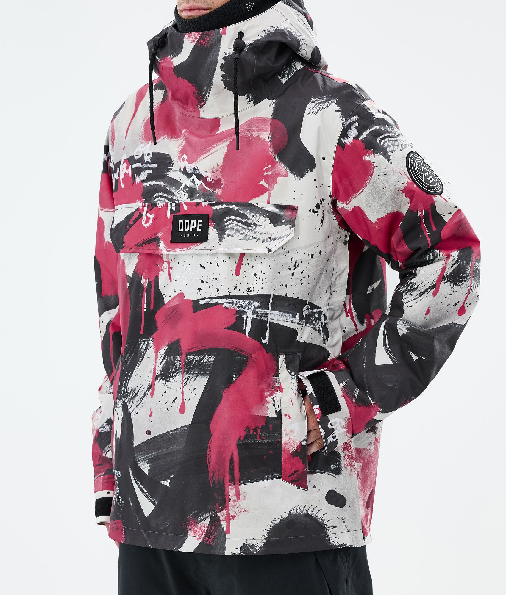 Snowboard Jacket For Men Doodle