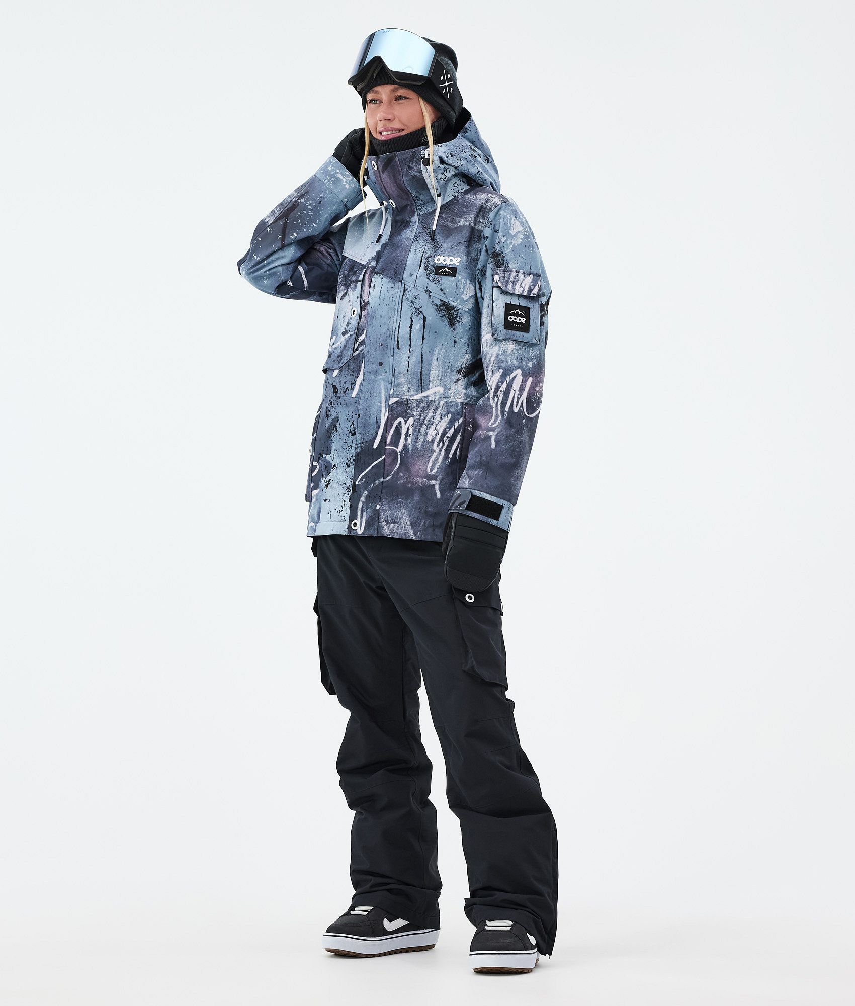 Snowboard Jacket For Women Punk Blue