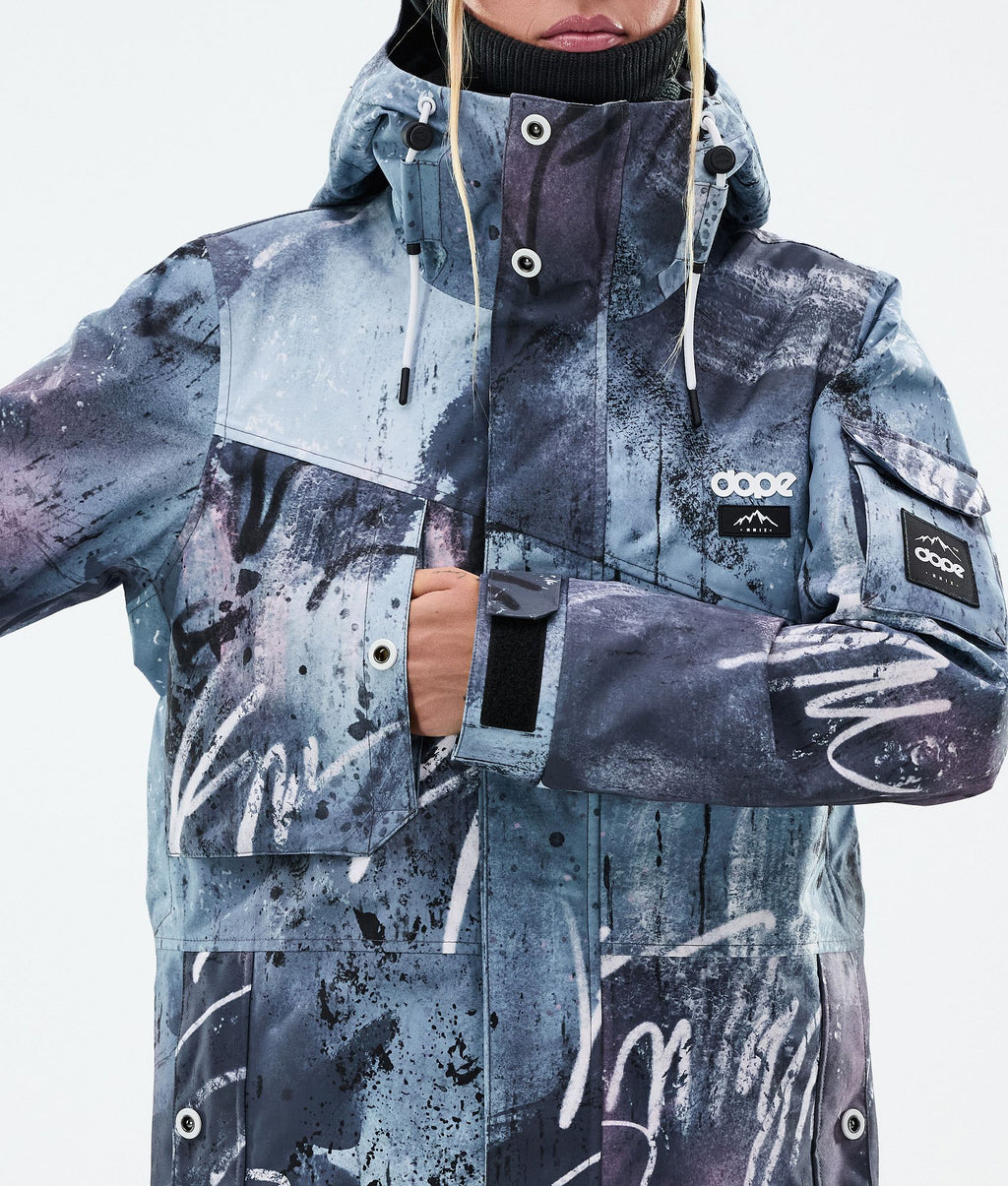 Snowboard Jacket For Women Punk Blue