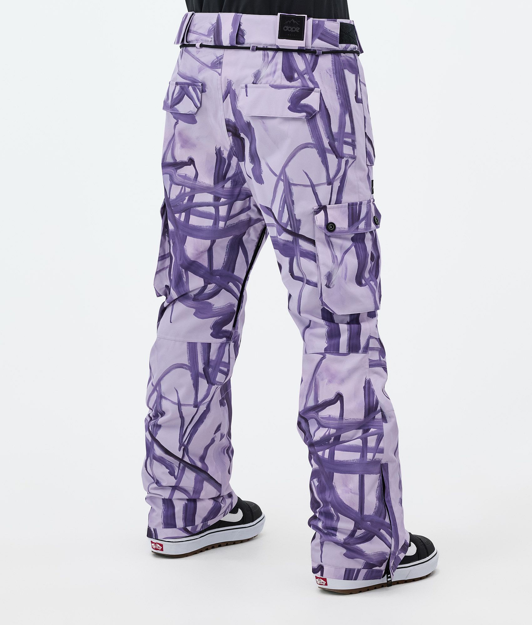 Snowboard Pants For Women Scribble Purple