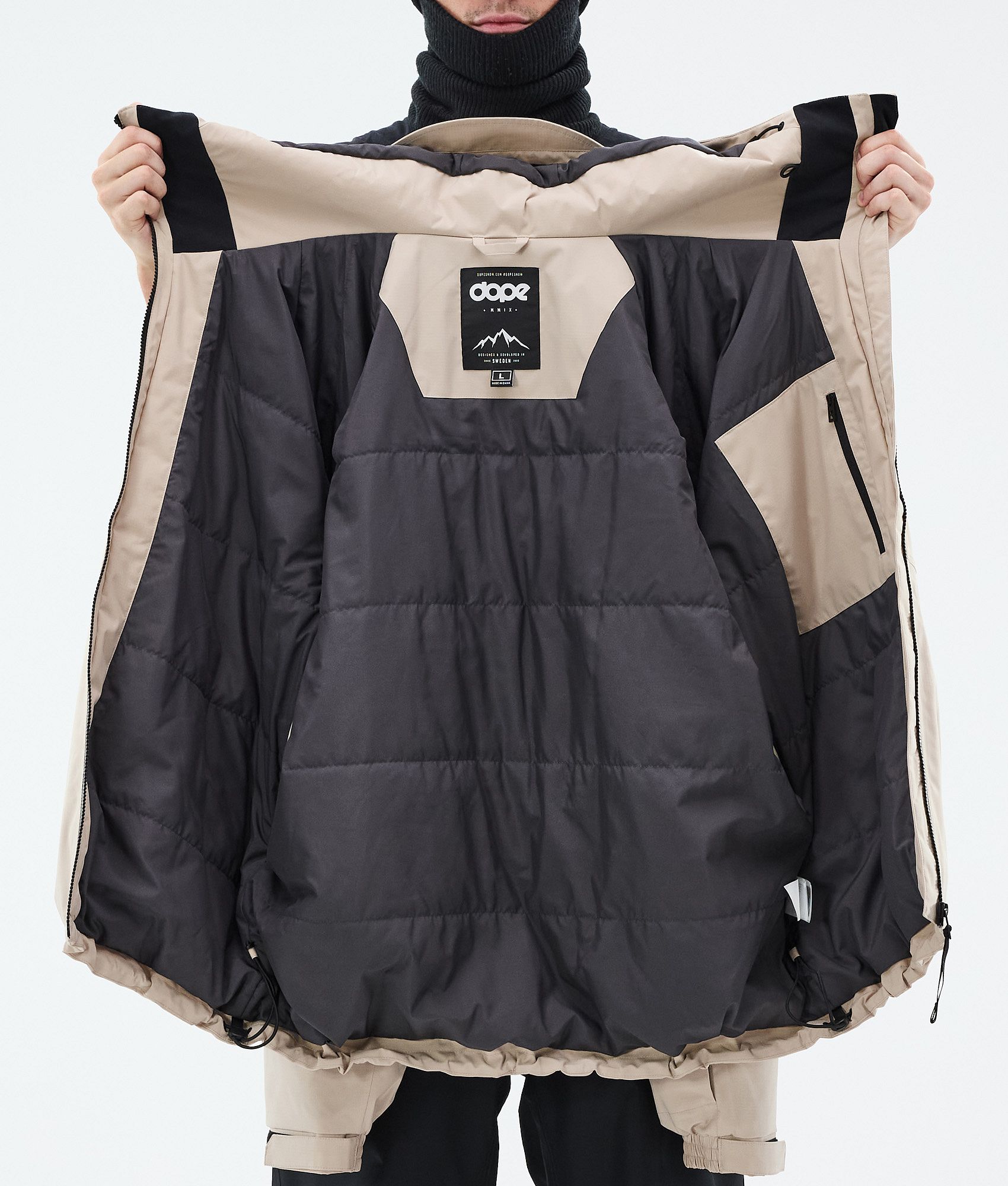 Snowboard Jacket For Men Sand