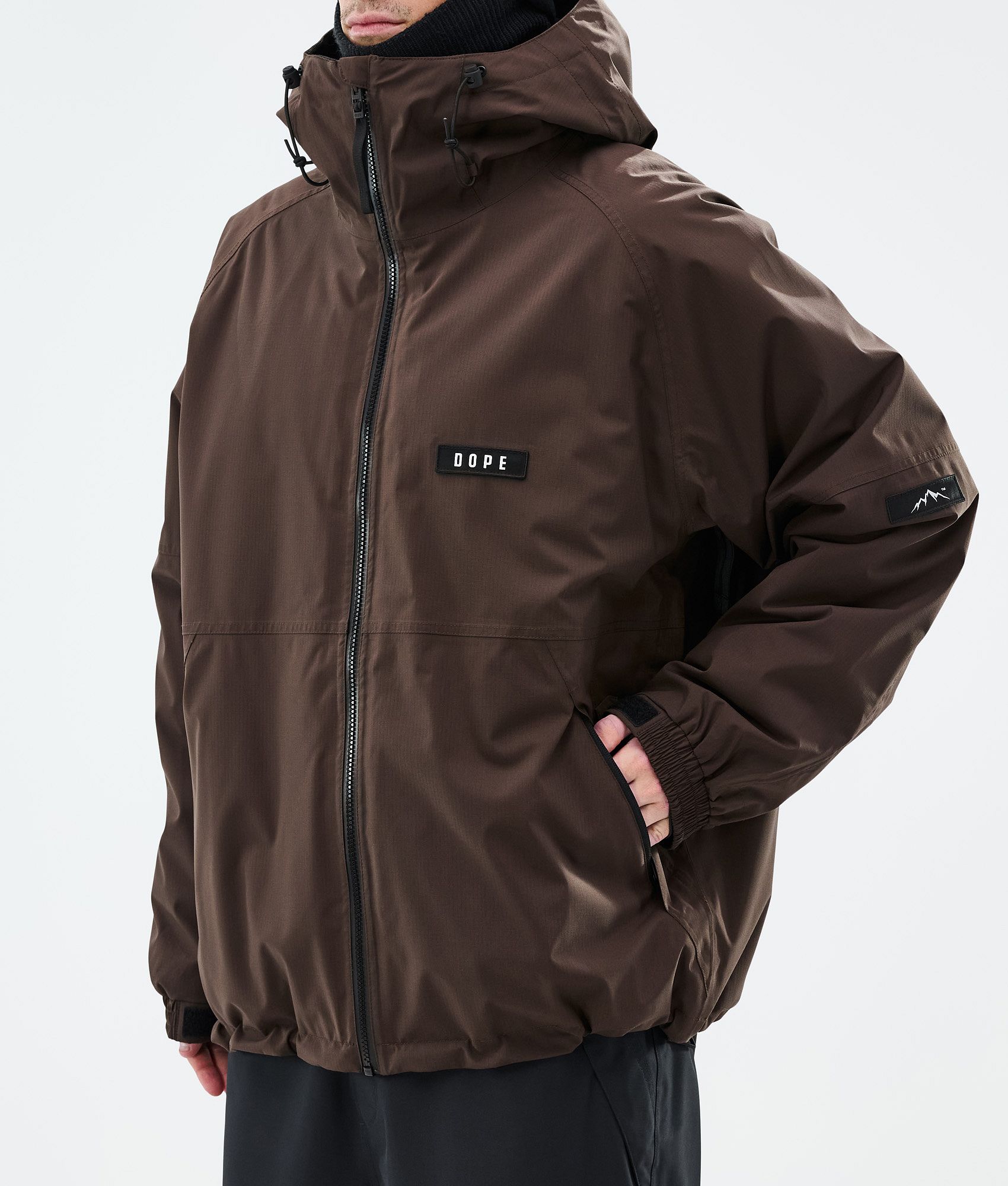 Snowboard Jacket For Men Dark Brown
