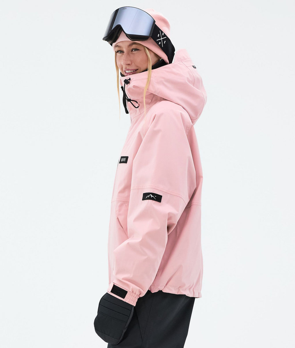 Snowboard Jacket For Women Soft Pink