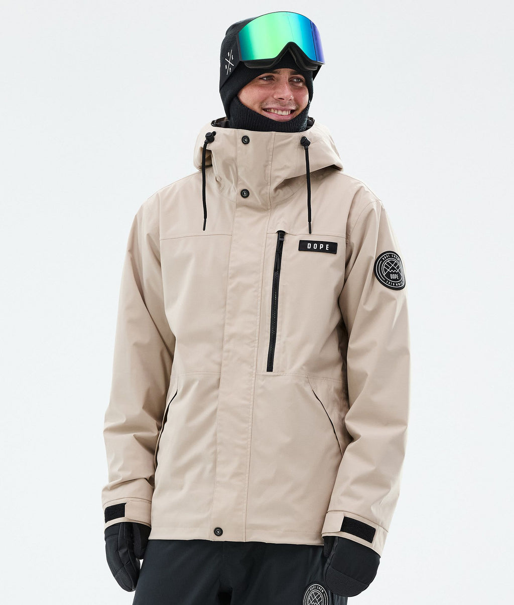 Snowboard Jacket For Men Sand