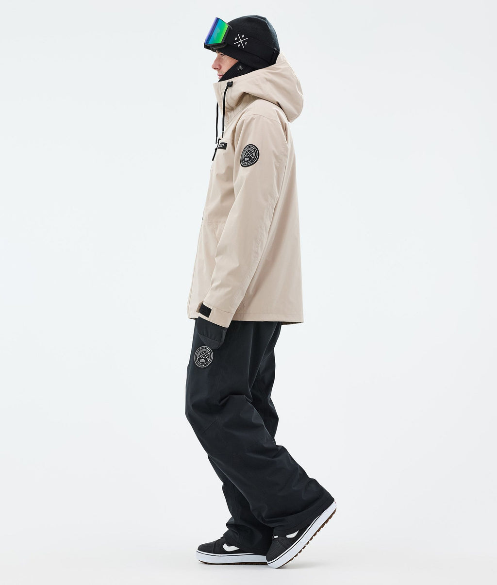 Snowboard Jacket For Men Sand