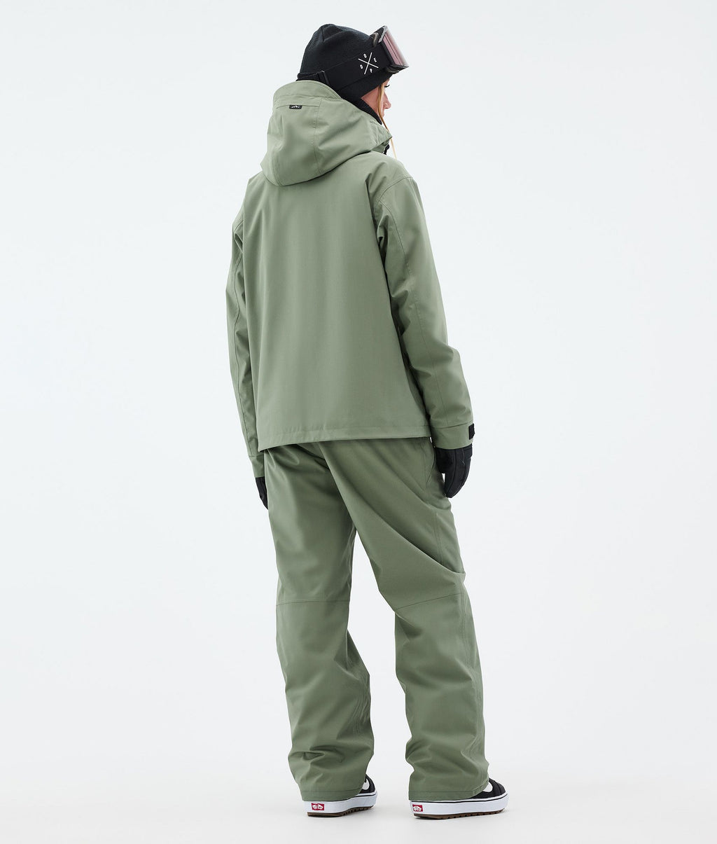 Snowboard Jacket For Women Moss Green