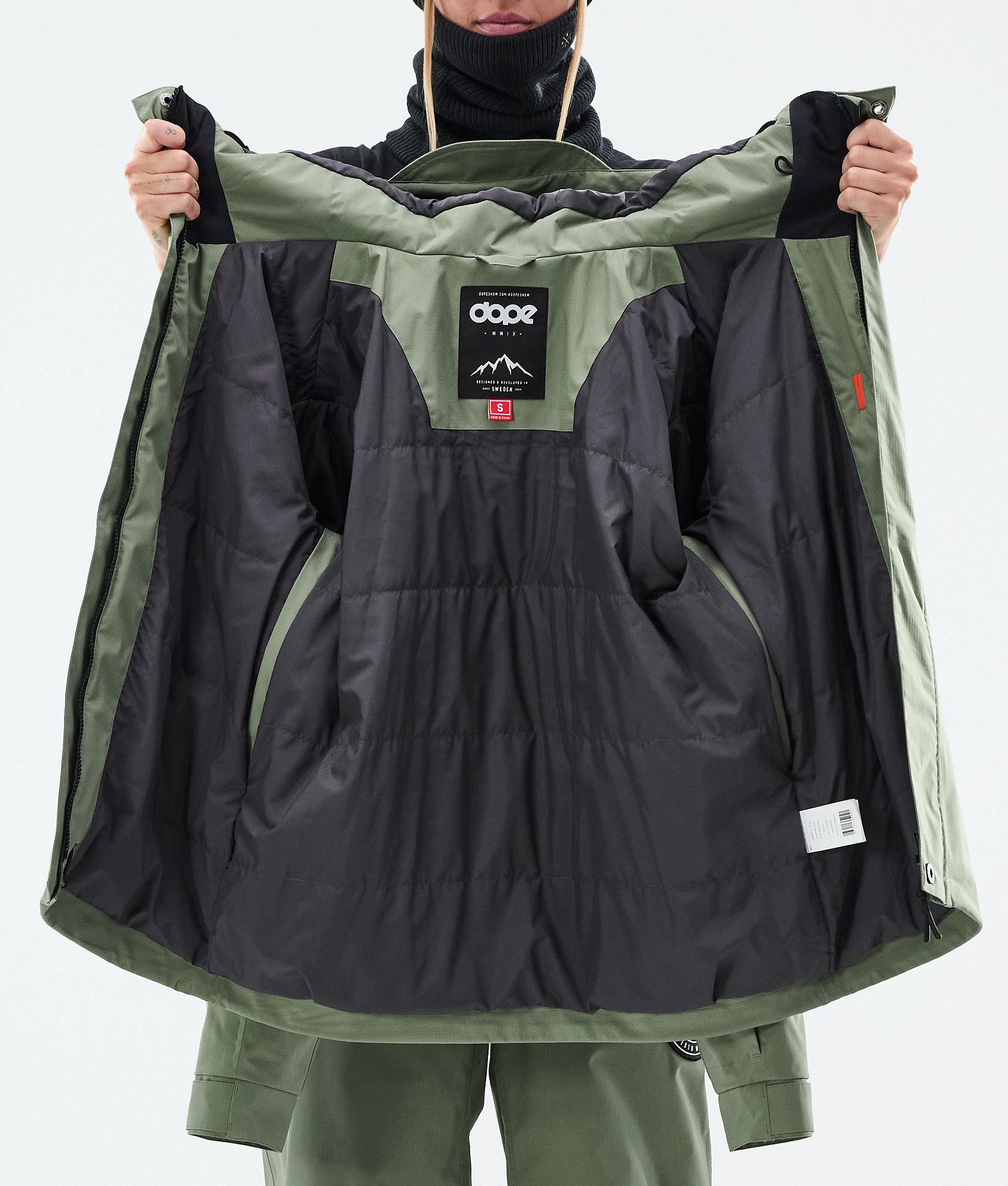 Snowboard Jacket For Women Moss Green