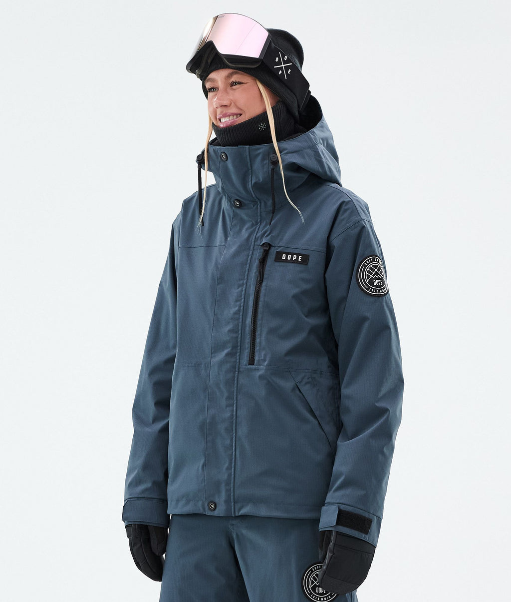 Snowboard Jacket For Women Metal Blue