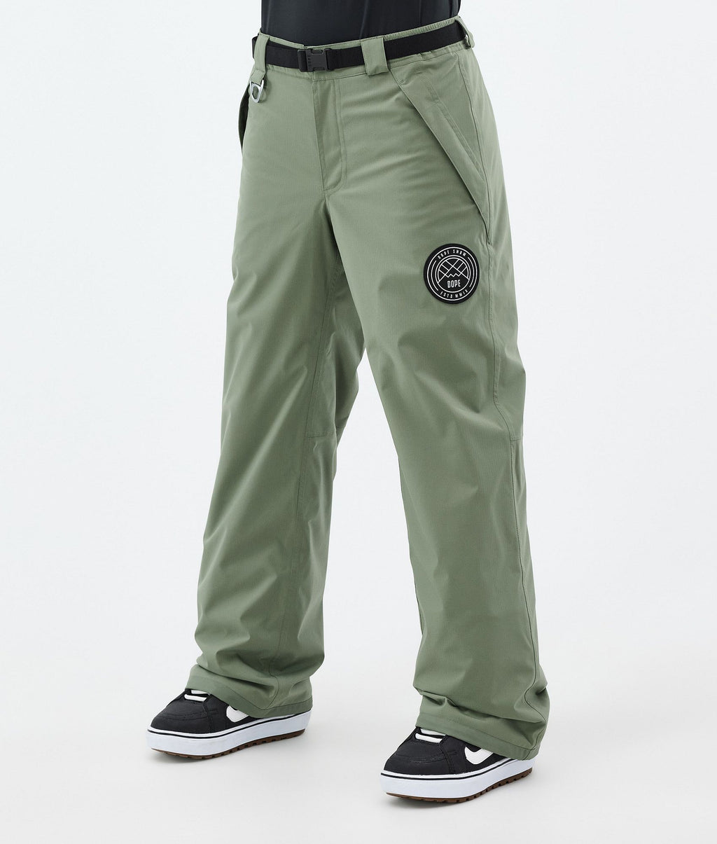 Snowboard Pants For Women Moss Green
