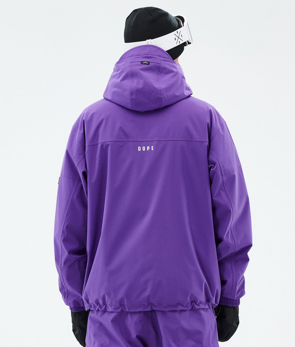 Snowboard Jacket For Men Vivid Purple