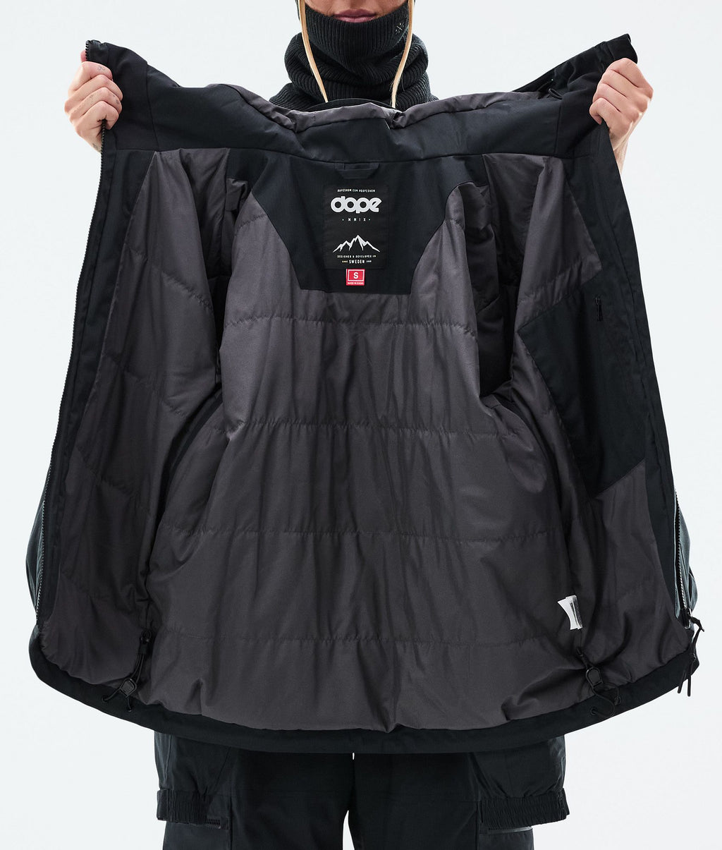 Snowboard Jacket For Women Black