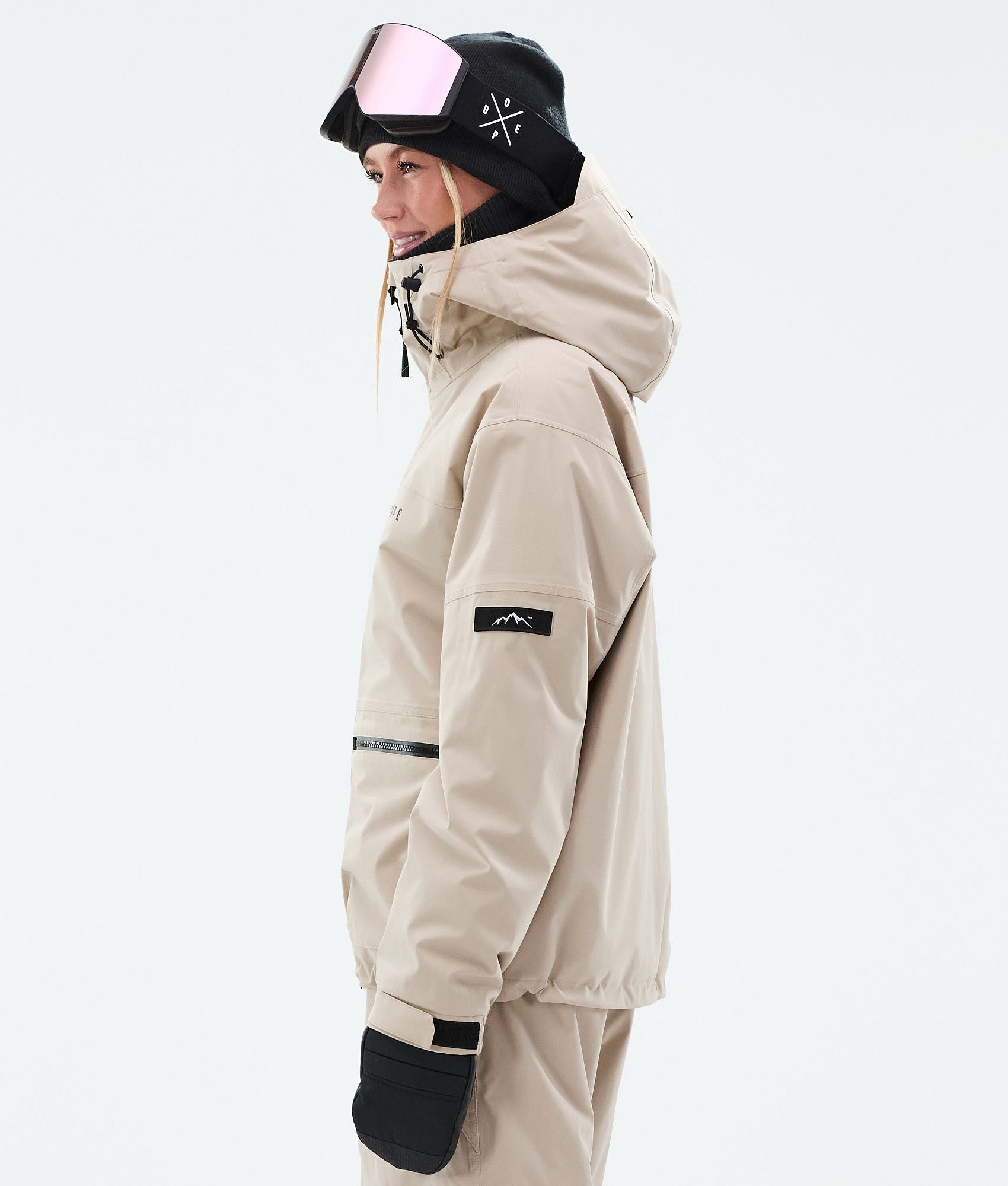 Snowboard Jacket For Women Sand