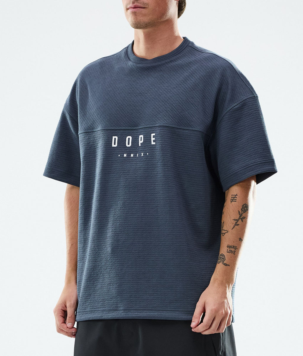 Fleece Sweater For Men Metal Blue