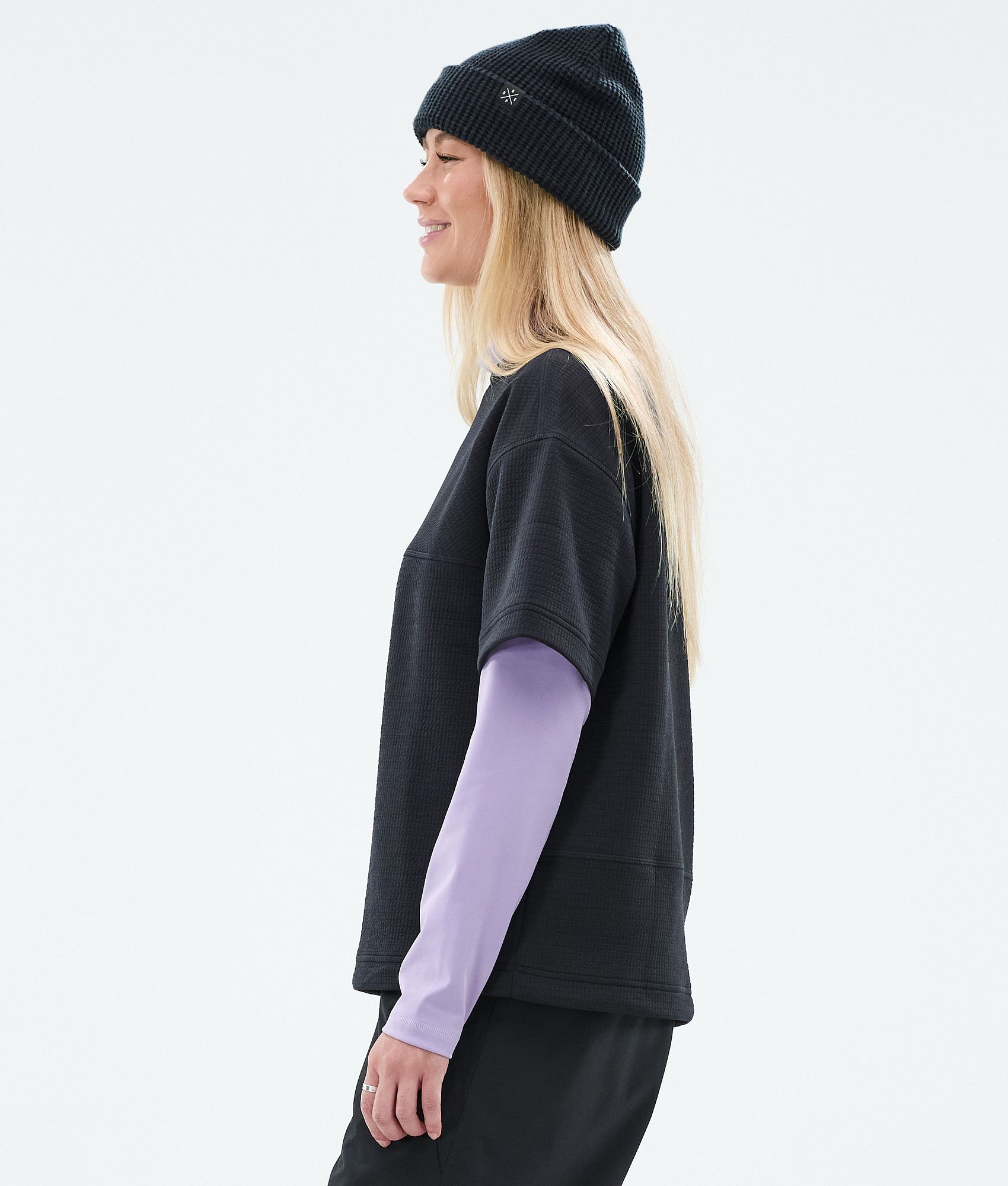 Fleece Sweater For Women Black