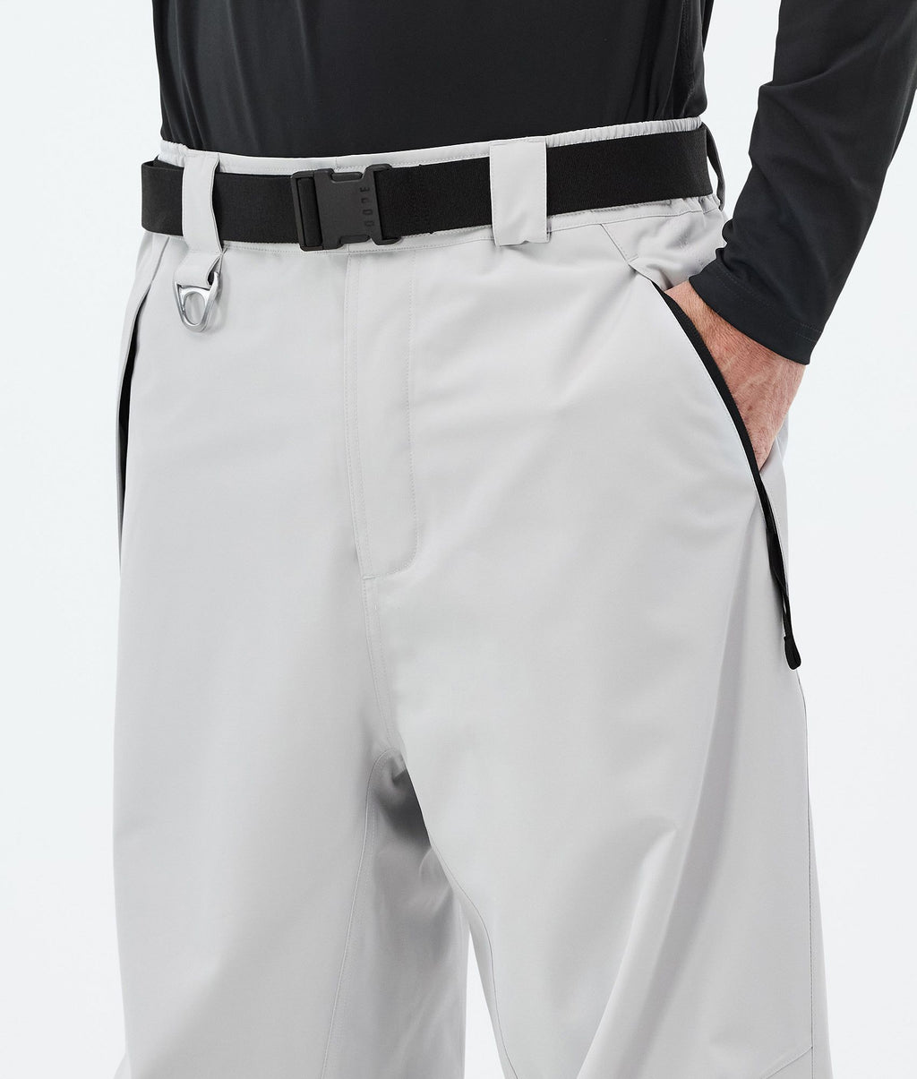 Snowboard Pants For Men Light Grey