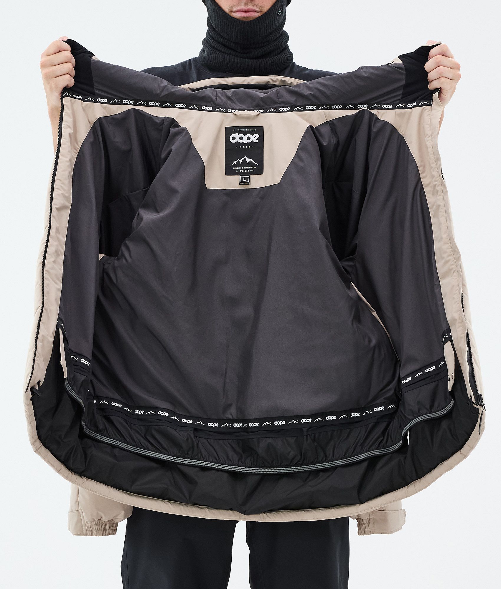 Snowboard Jacket For Men Sand